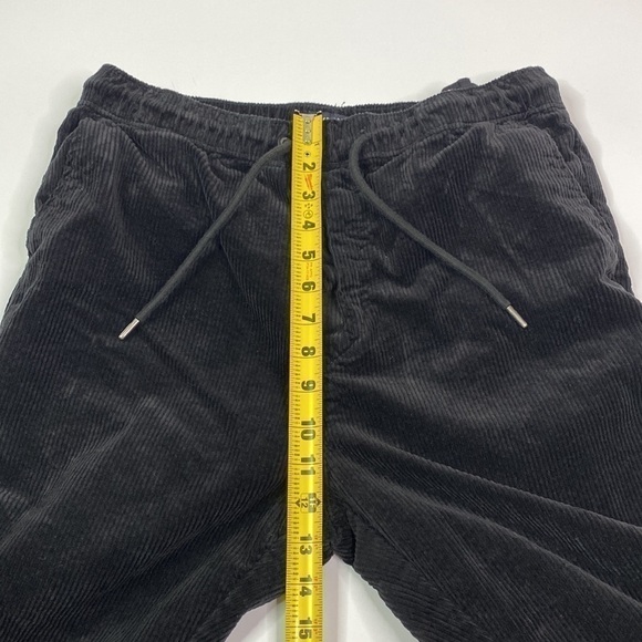 American Eagle Next Level Flex Black Corduroy Jogger Pants Medium - Picture 14 of 14